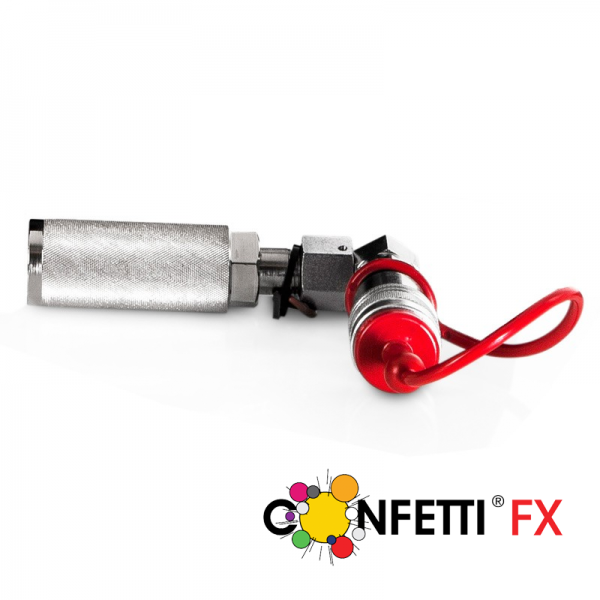 CO2 Adapter Flasche zu Schlauch 90 Grad