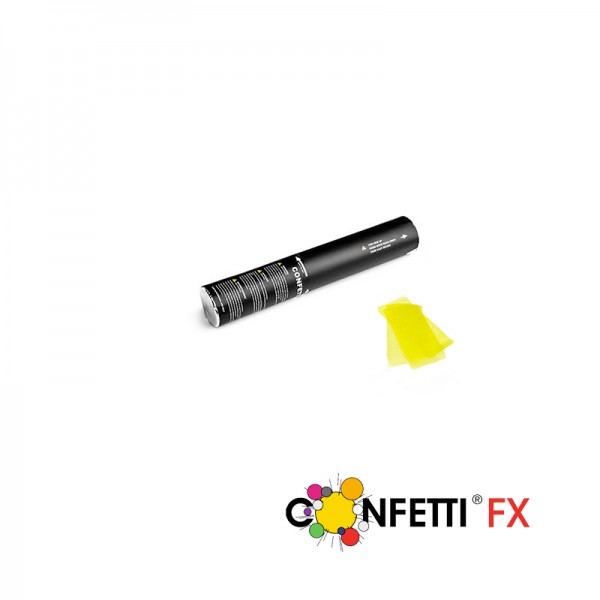 konfettikanone fx bio konfetti gelb 28 cm