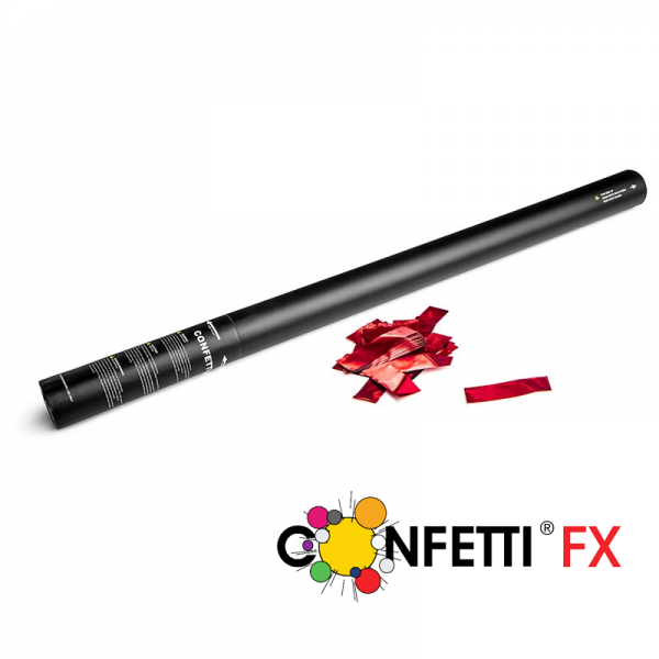 FX Konfettikanone rot metallic, 80cm