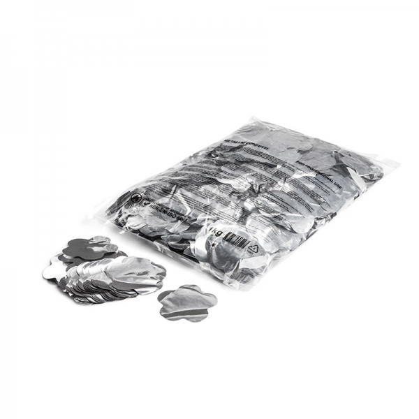 Slowfall FX Konfetti Blumen silber