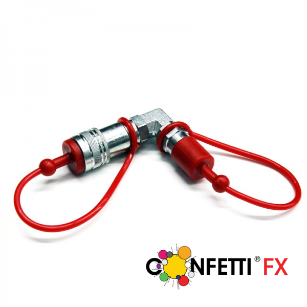 CO2 Adapter 90 Grad 3/8