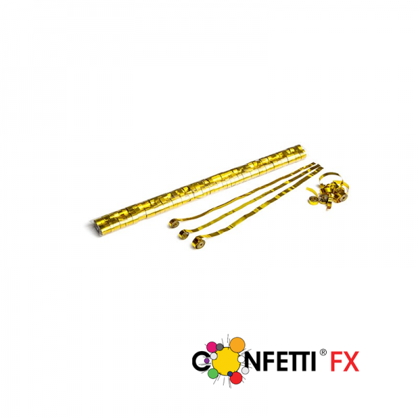 Metallic Streamers 5m x 0,85cm - Gold