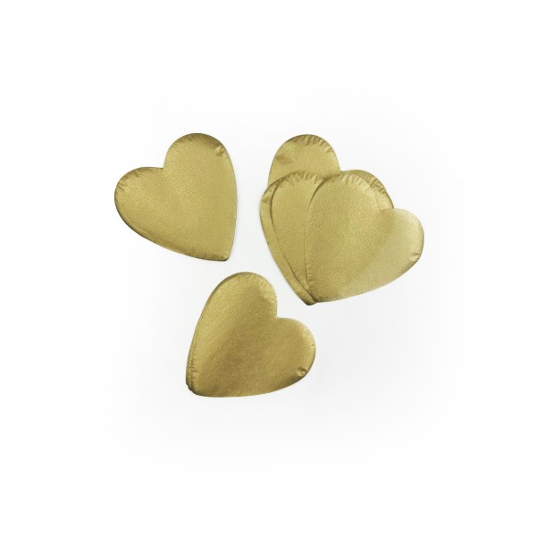 FX Konfetti Herzen metallic silber biologisch abbaubar