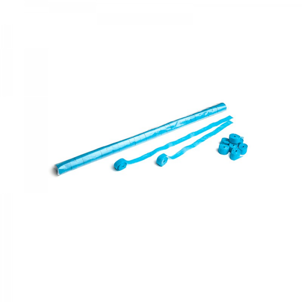 Streamers 10m x 1.5cm - hell blau