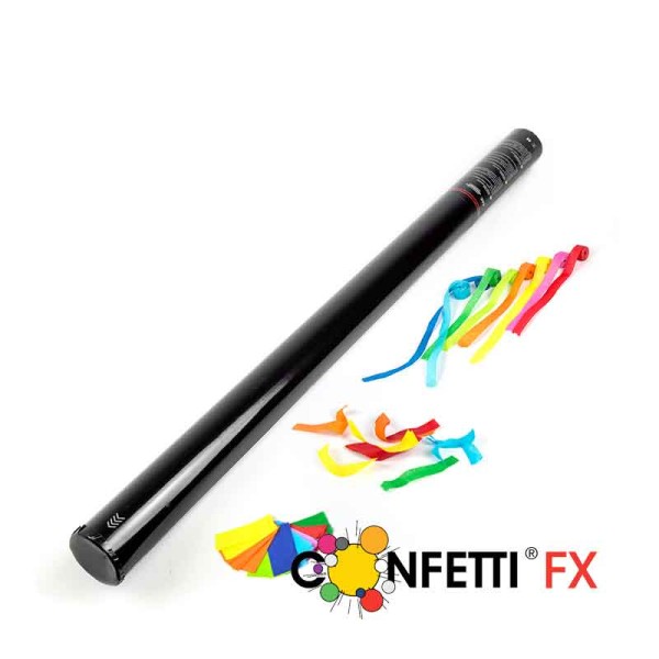 FX Kanone Konfetti und Streamer Luftschlangen 80cm bunt