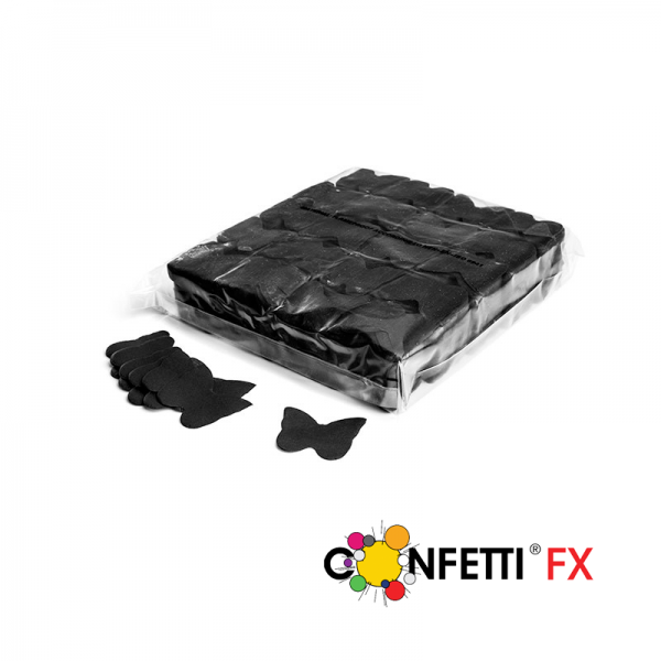 FX Konfetti Schmetterlinge schwarz