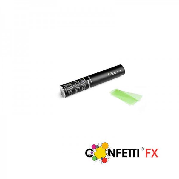 konfettikanone biologisch abbaubar grün 28 cm