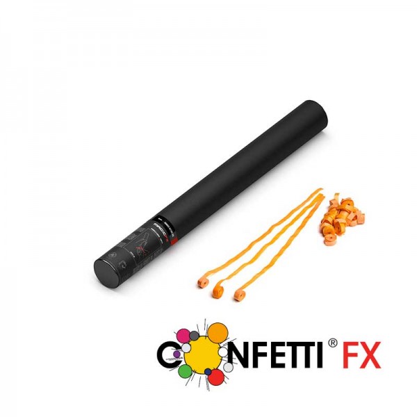 FX Luftschlangen Kanone orange 50cm