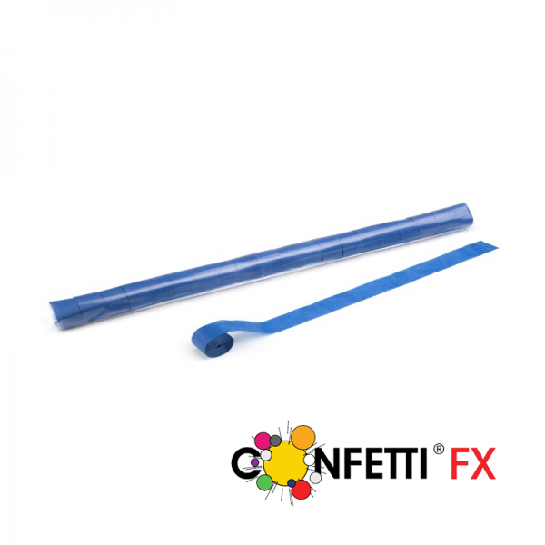 FX Luftschlangen Streamer dunkelblau 10Mx2,5CM