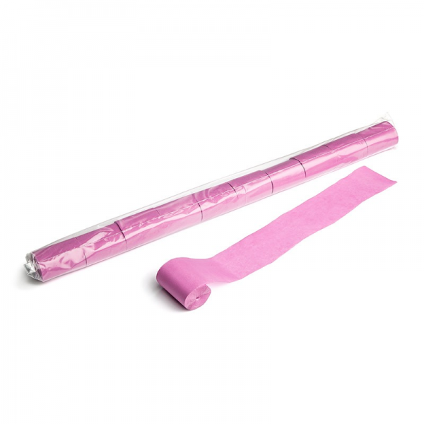 Stadion Streamer Papier, 20m x 5cm - pink