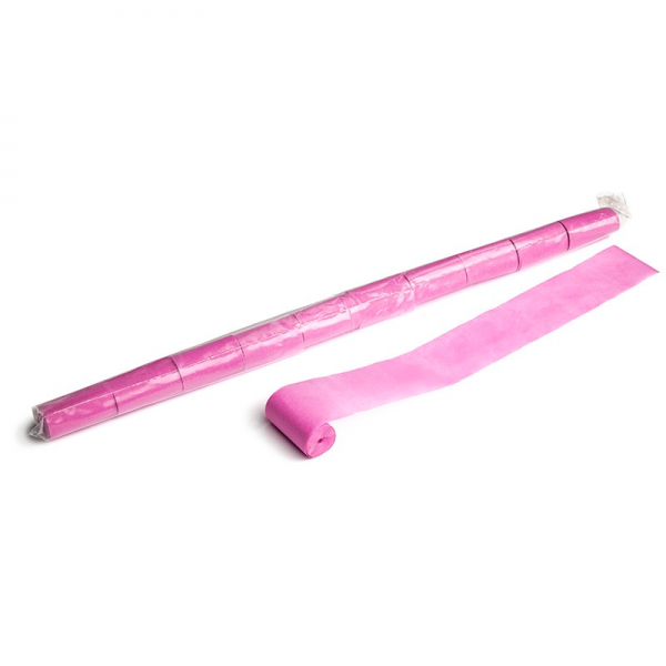 Papier Streamer 10m x 5cm - pink