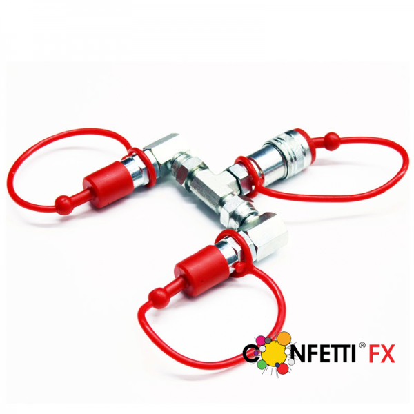 CO2 Verbinder ( 2 Flaschen 1 CO2 Jet )