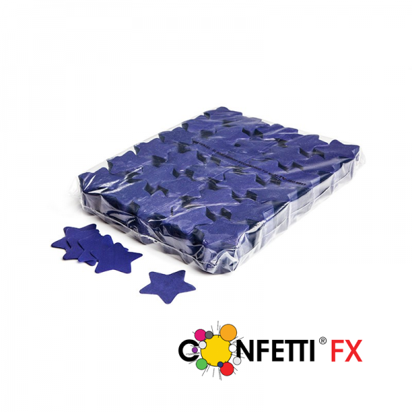 FX Slowfall Konfetti Sterne dunkelblau 55mm - 1 kg